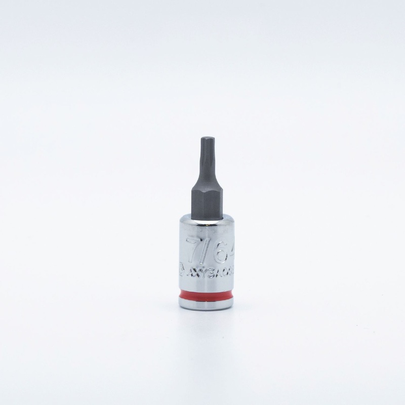 1/4" DRIVE HEX OPTI-GRIP BIT SOCKET 7/64"