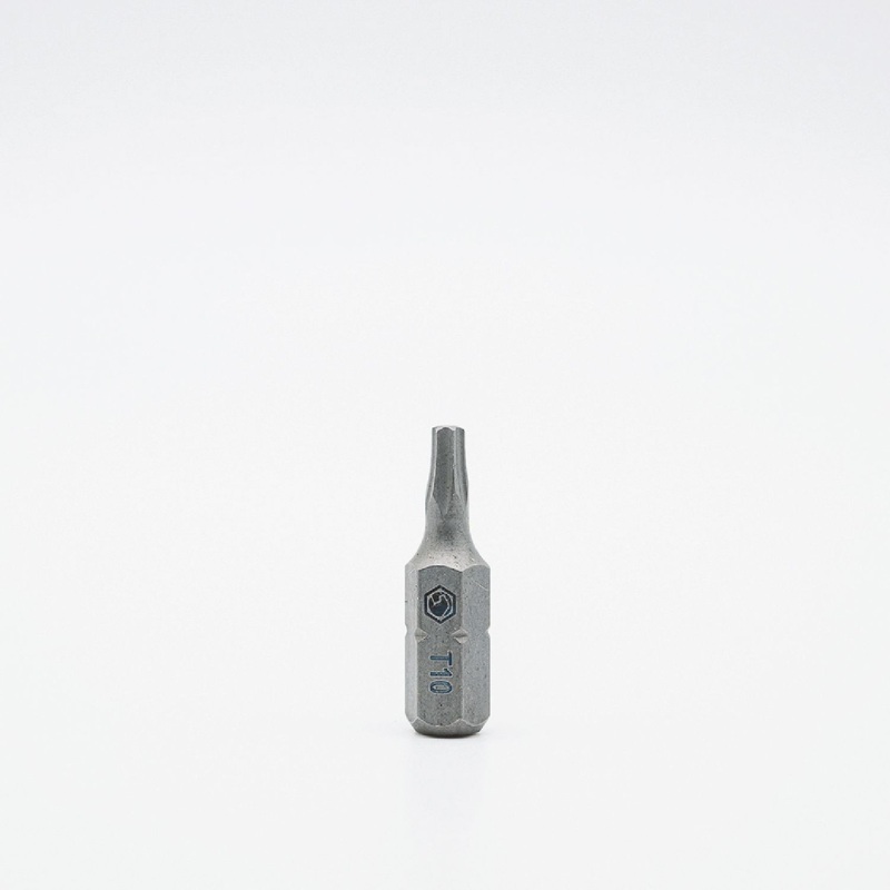 1/4" Hex Dr Opti-Grip Star Bit - T10