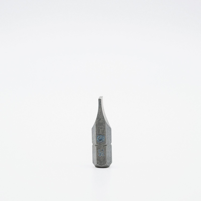 1/4" Hex Dr Slotted Bit - 1/4in