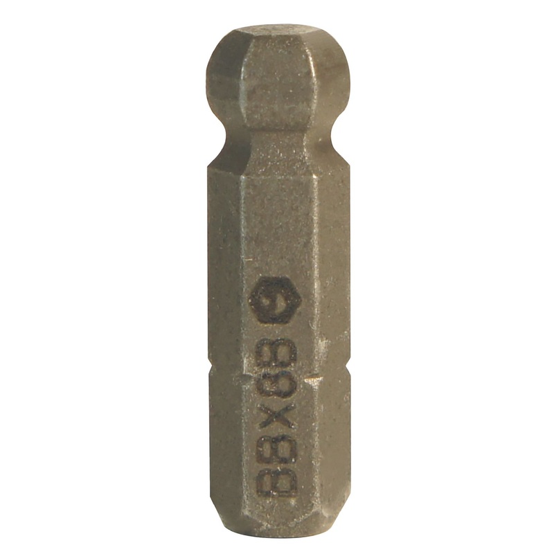 3/8" DRIVE 1/4" SAE BALL HEX REPLACEMENT BIT