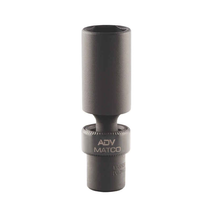 1/4" DRIVE 14MM METRIC 6 POINT ADV DEEP UNIVERSAL IMPACT SOCKET