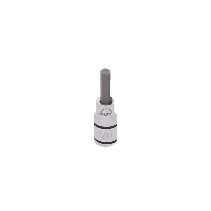 1/4" DRIVE HEX BIT SOCKET 3/16"