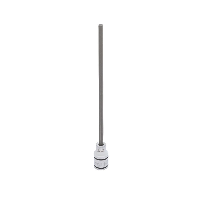 1/4" DRIVE LONG HEX BIT 1/8"