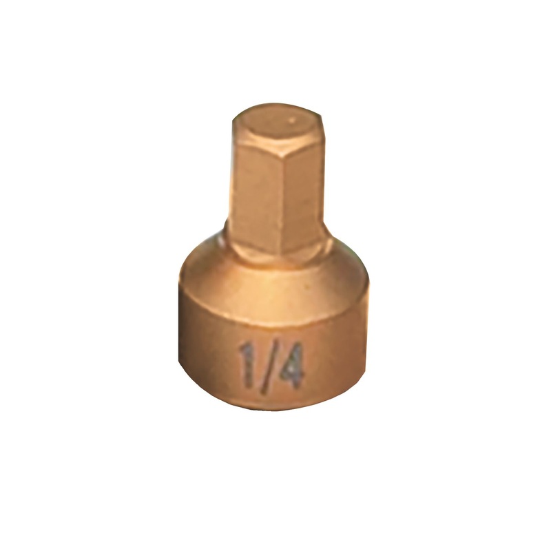 1/4 X 1/4 1PC HEX BIT SOCKET