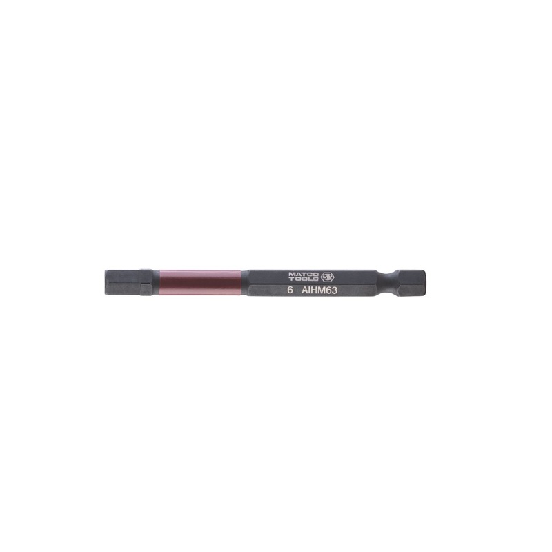 6MM METRIC HEX POWER BIT, 3"