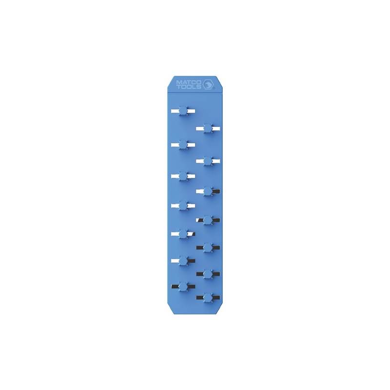 MAGNETIC 1/2" SOCKET RAIL - BLUE