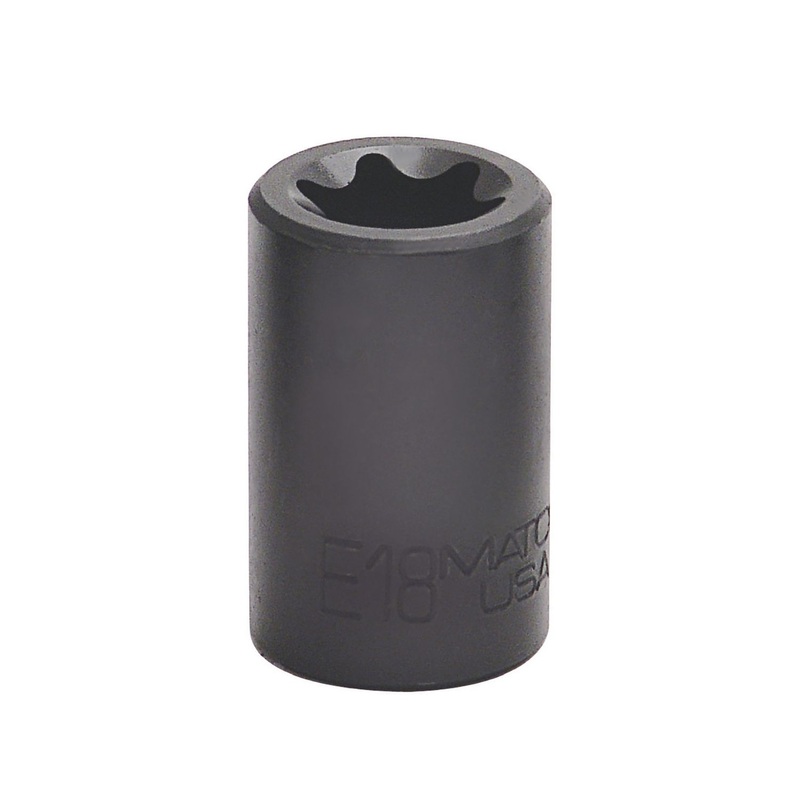 1/2" DRIVE RECESSED TORX SOCKET