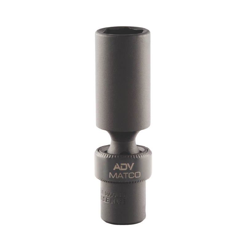 1/4" DRIVE 13MM METRIC 6 POINT ADV DEEP UNIVERSAL IMPACT SOCKET
