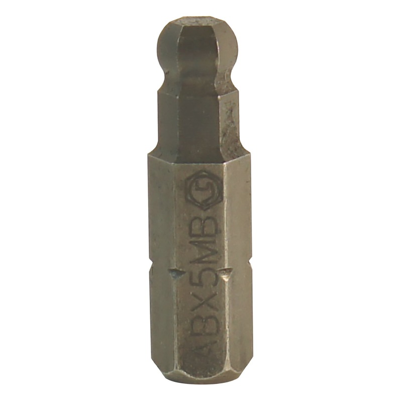 1/4" DRIVE 5MM METRIC BALL HEX REPLACEMENT BIT