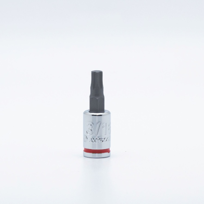 1/4" DRIVE HEX OPTI-GRIP BIT SOCKET 3/16"