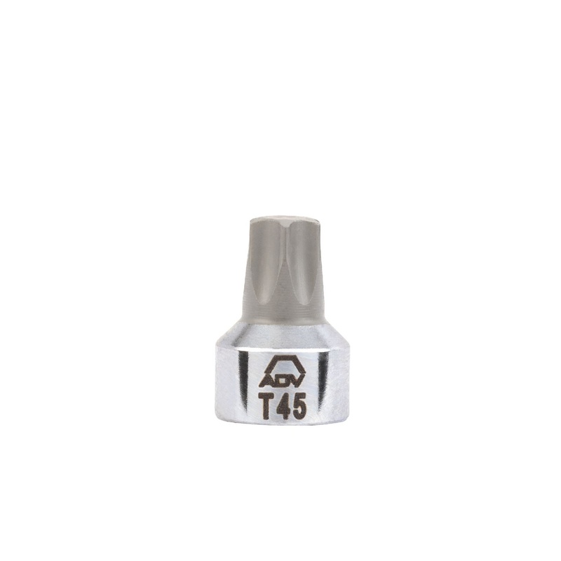 1/4" DRIVE STUBBY X TORX DRIVER T45