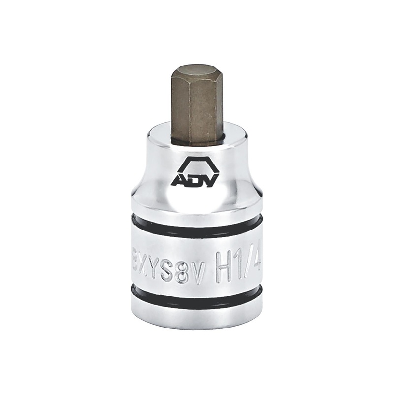 3/8" DRIVE 1/4" STUBBY HEX BIT