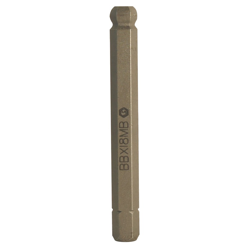3/8" DRIVE 8MM METRIC MID LENGTH BALL HEX REPLACEMENT BIT