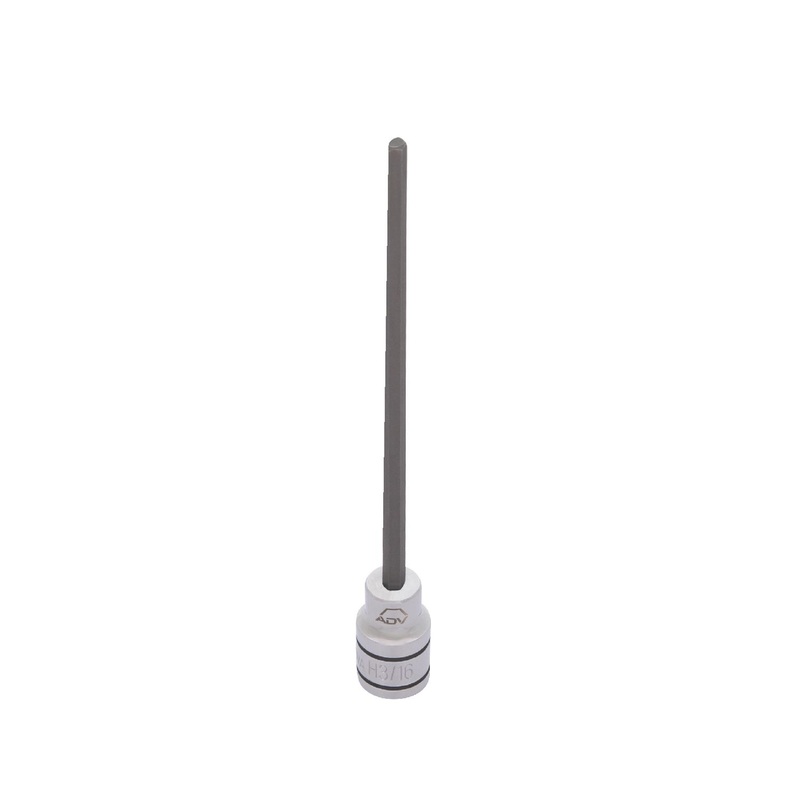 3/8" DRIVE SAE LNG HEX BIT 3/16"