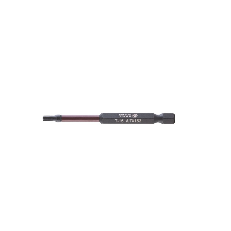 T15 TORX POWER BIT, 3"