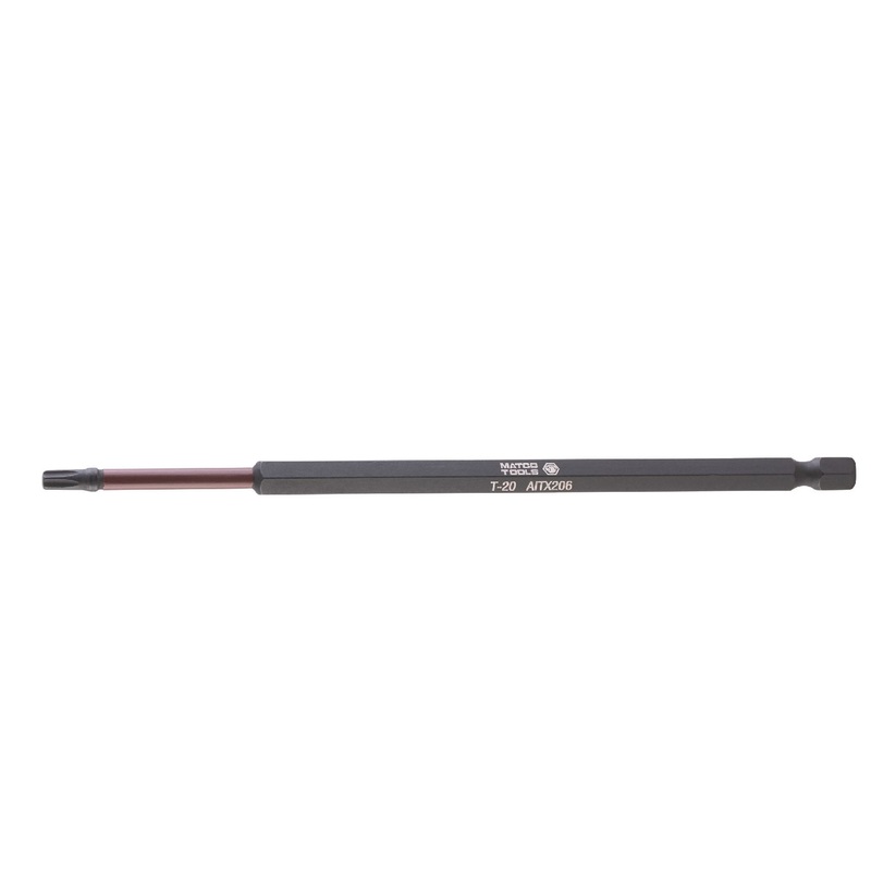 T20 TORX POWER BIT, 6"
