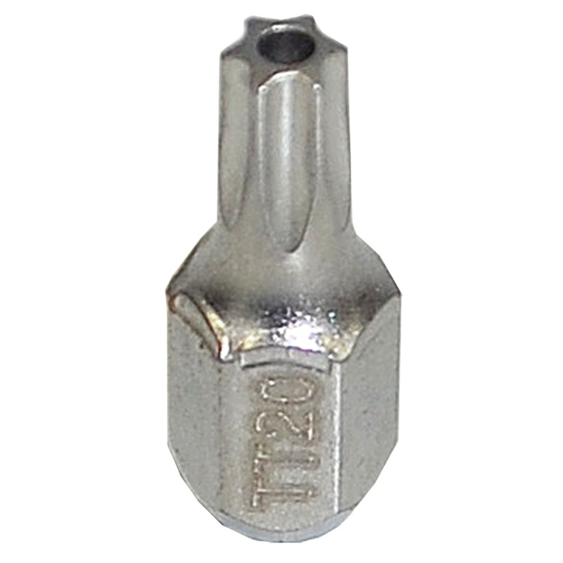 TR20 TAMPERPROOF TORX HEX BIT