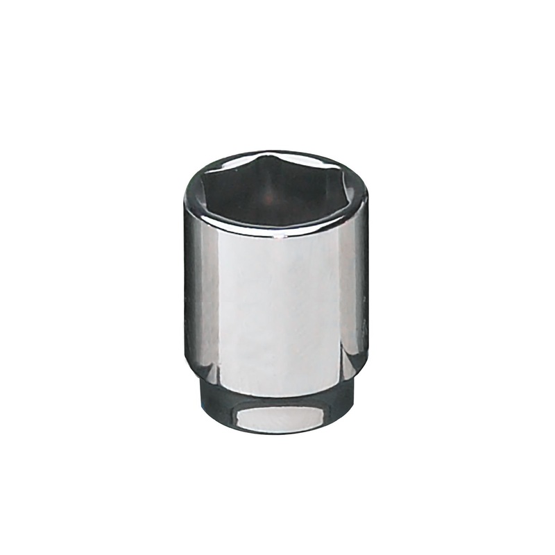 1/2" DRIVE 27MM METRIC 6 POINT CHROME SOCKET