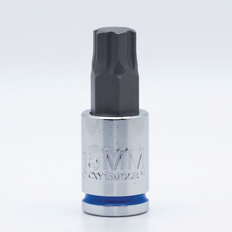 1/2" DRIVE HEX OPTI-GRIP BIT SOCKET 15MM