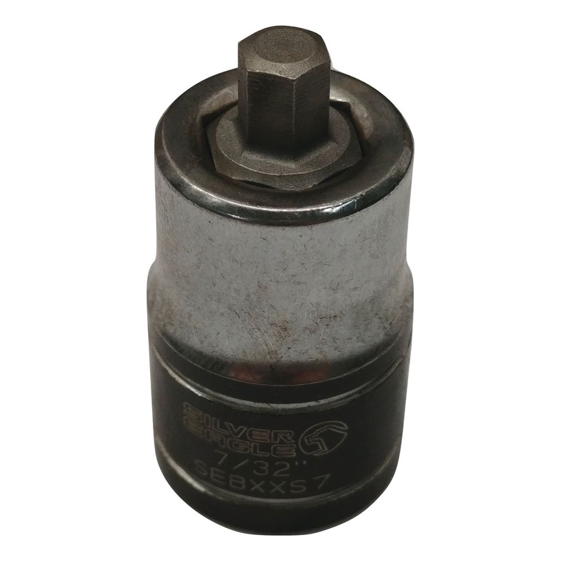 3/8" DR 7/32" STUBBY HEX