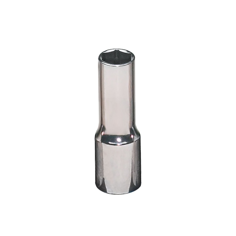 3/8" DRIVE 5/16" SAE 6 POINT MID-LENGTH CHROME SOCKET