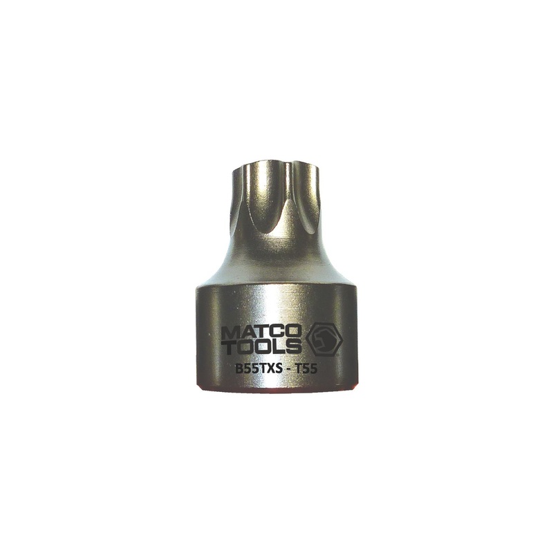 3/8" T55 TORX HALF CUT DRIVER