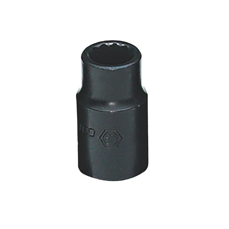 1/2" DRIVE 10MM METRIC 12 POINT IMPACT SOCKET