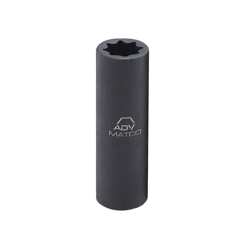 1/2" DRIVE 11/16" SAE 8 POINT IMPACT SOCKET