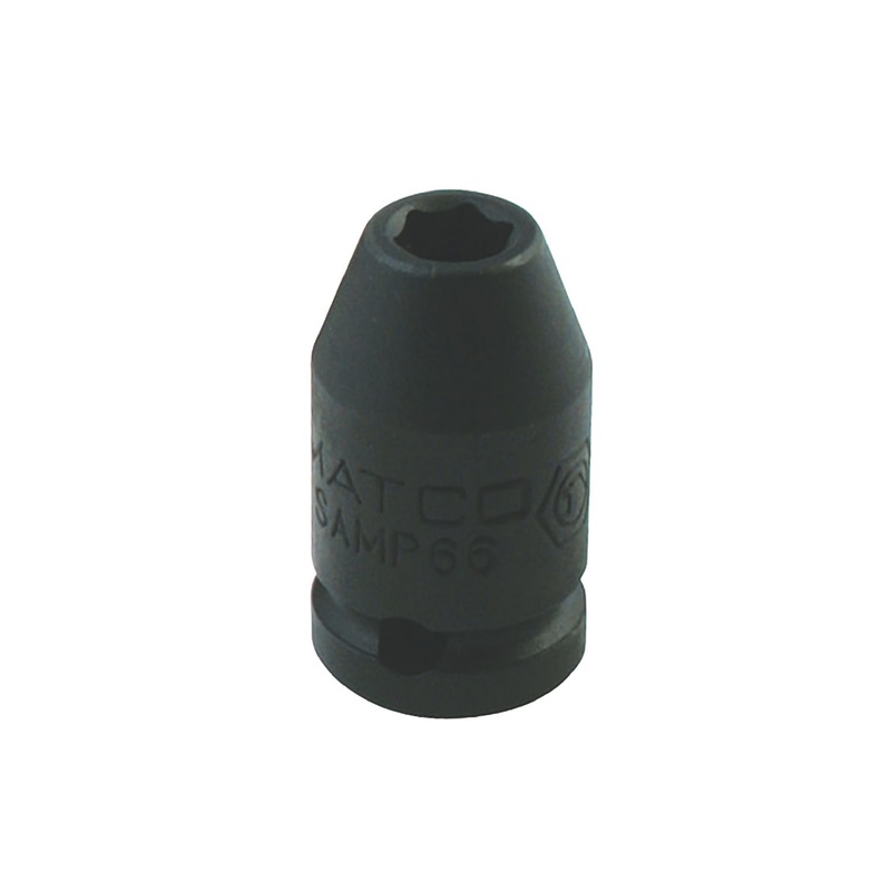 1/4" DRIVE 3/16" SAE 6 POINT IMPACT SOCKET