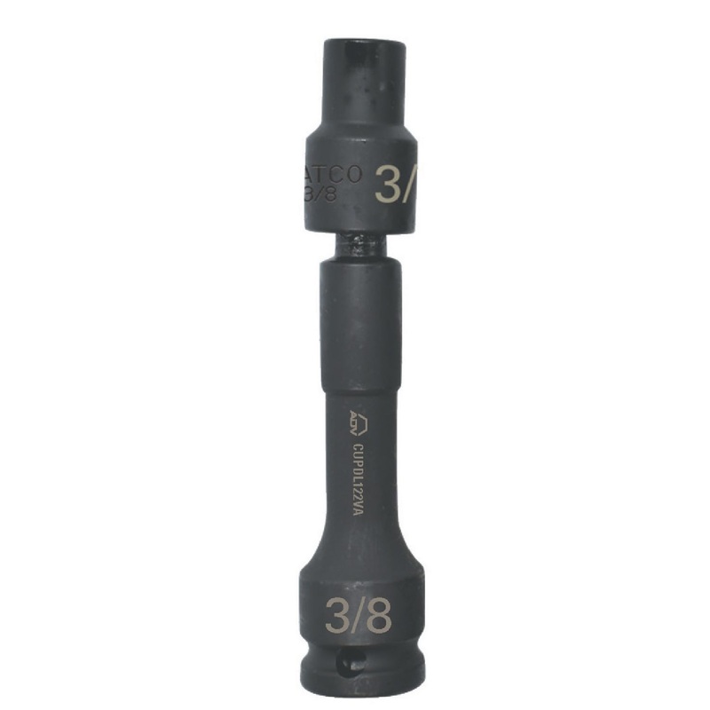 1/2" DRIVE 3/8" 12 POINT PINLESS UNIVERSAL DRIVE LINE IMPACT SOCKET