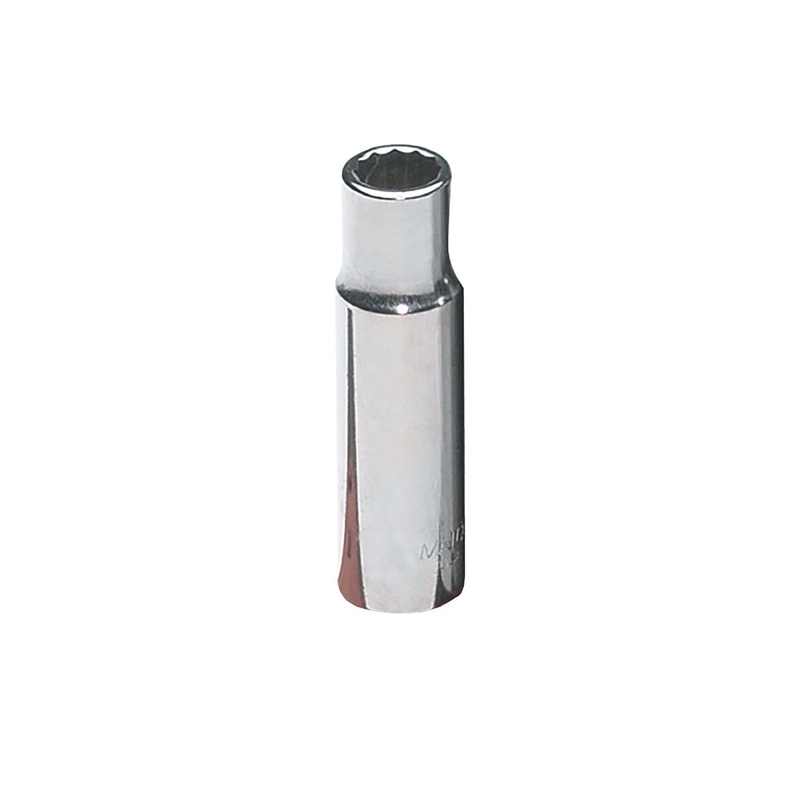 1/2" DRIVE 9/16" SAE 12 POINT DEEP CHROME SOCKET