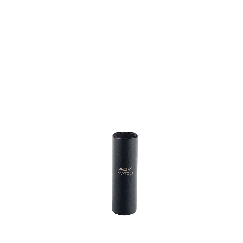 1/4" DRIVE 1/2" SAE 6 POINT DEEP MAGNETIC IMPACT SOCKET