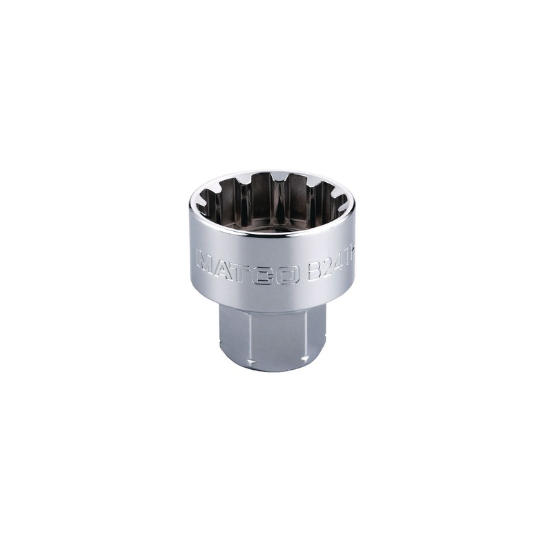 24MM THRU-DRIVE SPLINE SOCKET