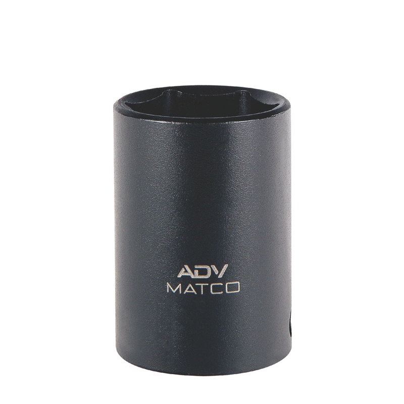 3/8" DRIVE 18MM METRIC 6 POINT MID-LENGTH IMPACT SOCKET