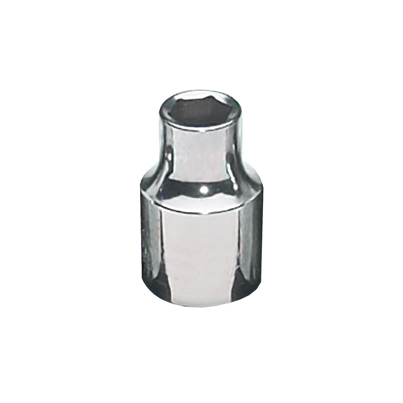 3/8" DRIVE 6MM METRIC 6 POINT CHROME SOCKET