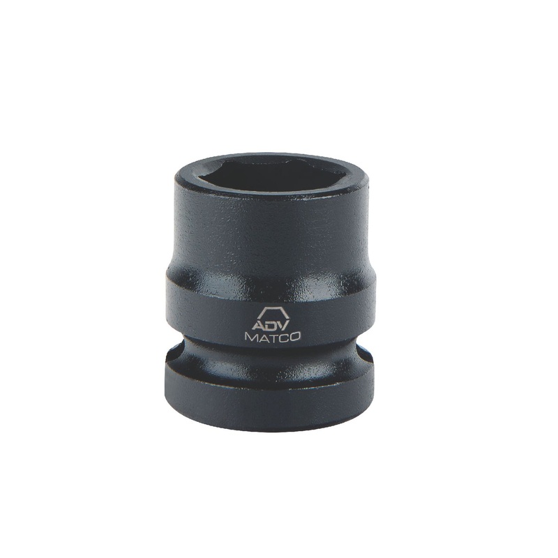 3/8" DRIVE 8MM METRIC 6 POINT ADV STUBBY IMPACT SOCKET