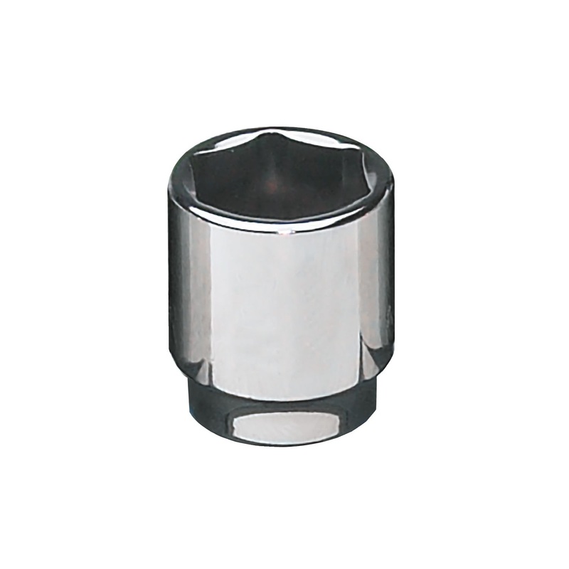 1/2" DRIVE 30MM METRIC 6 POINT CHROME SOCKET