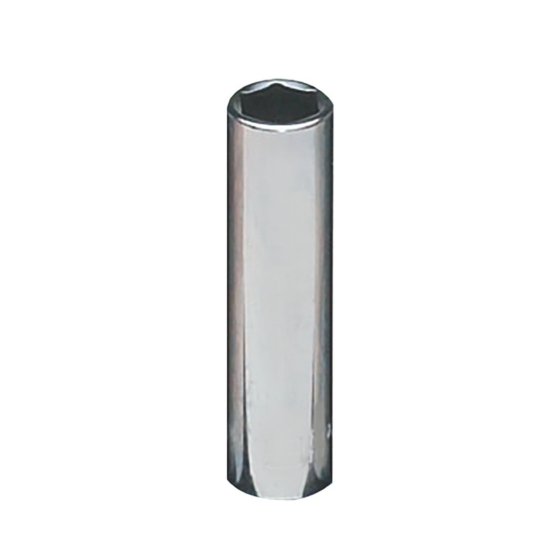 1/4" DRIVE 8MM METRIC 6 POINT DEEP CHROME SOCKET