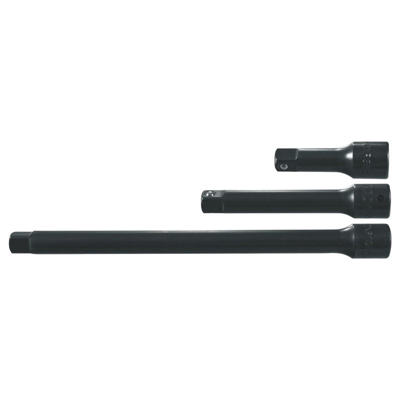3 PIECE 1/2" IMPACT EXTENSION SET