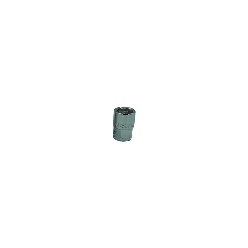 9MM 6 POINT LOW PROFILE CHROME BIT SOCKET