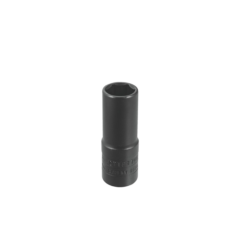 1/2" DRIVE 17MM METRIC 6 POINT THIN/THICK SOCKET