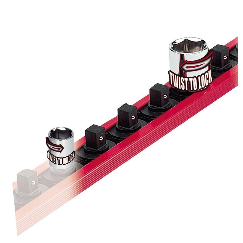 1/2" DRIVE LOCK-A-SOCKET RAIL