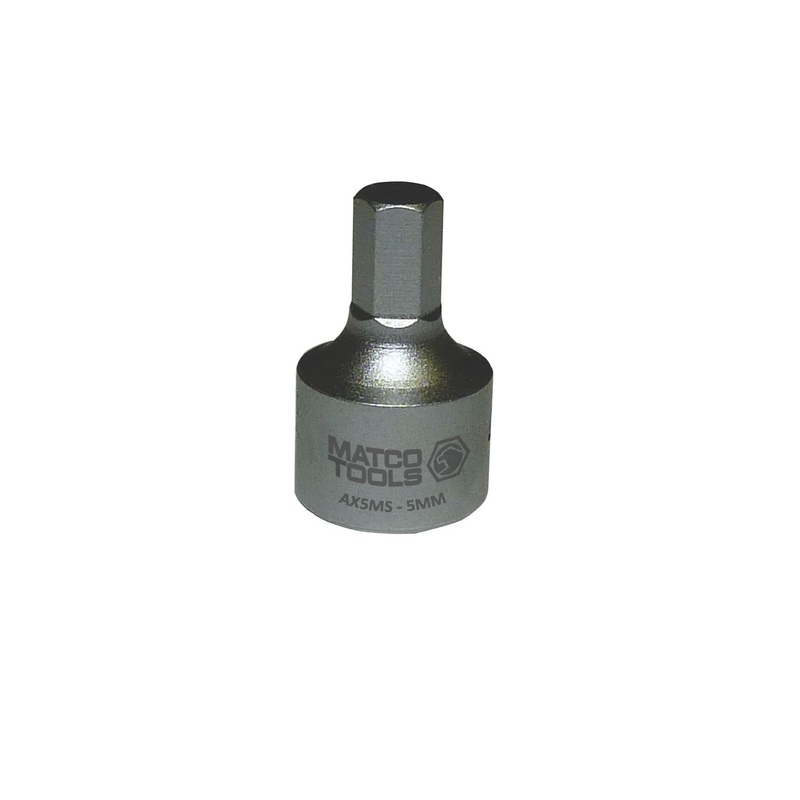 1/4 " DRIVE 5 MM HEX DRIVER