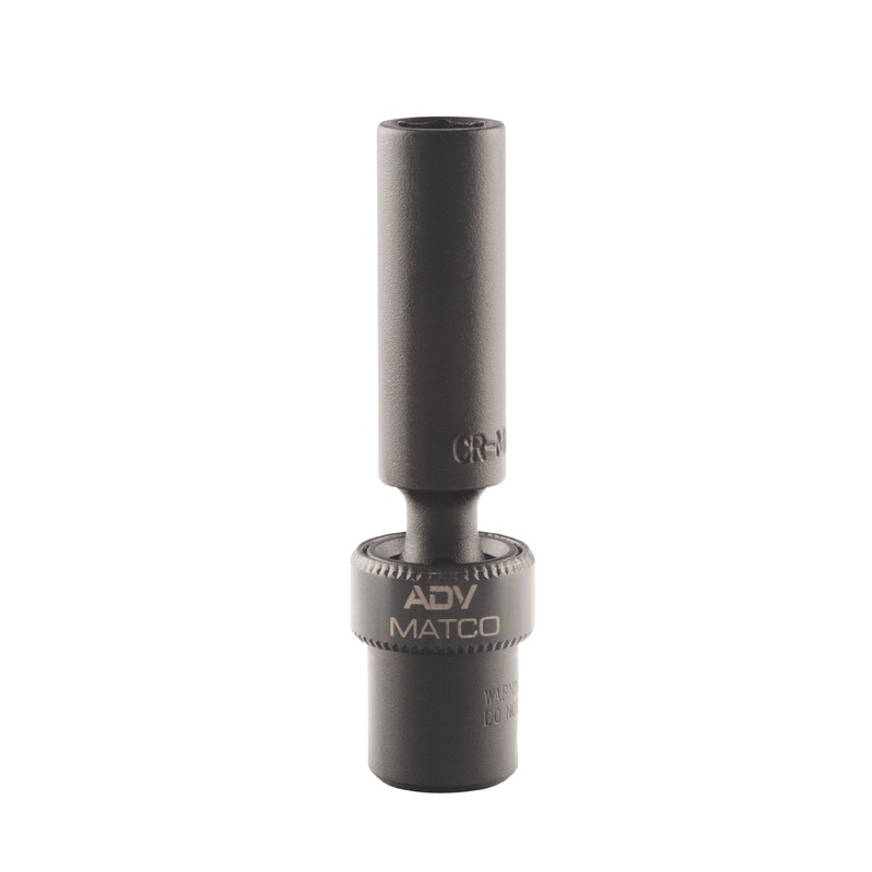 1/4" DRIVE 8MM METRIC 6 POINT ADV DEEP UNIVERSAL IMPACT SOCKET