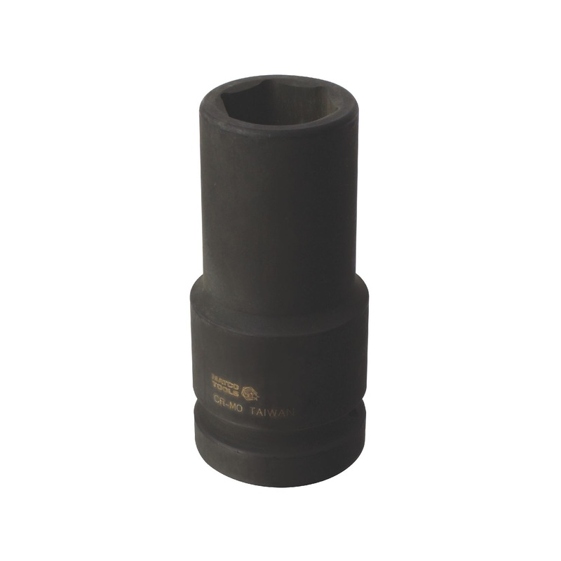 1" DRIVE 1-1/4" SAE 6 POINT THIN WALL IMPACT SOCKET