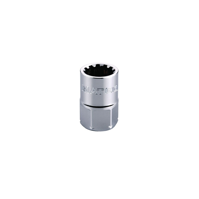 14MM THRU-DRIVE SPLINE SOCKET
