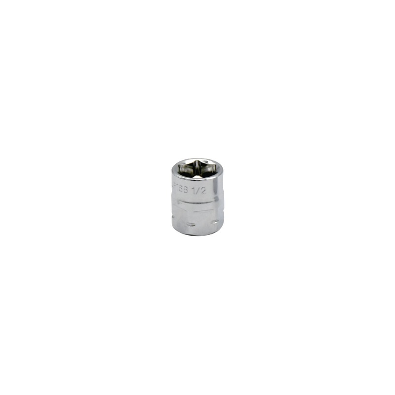 3/8" AND 17MM DUAL DRIVE 1/2" SAE 6 POINT LOW PROFILE SOCKET