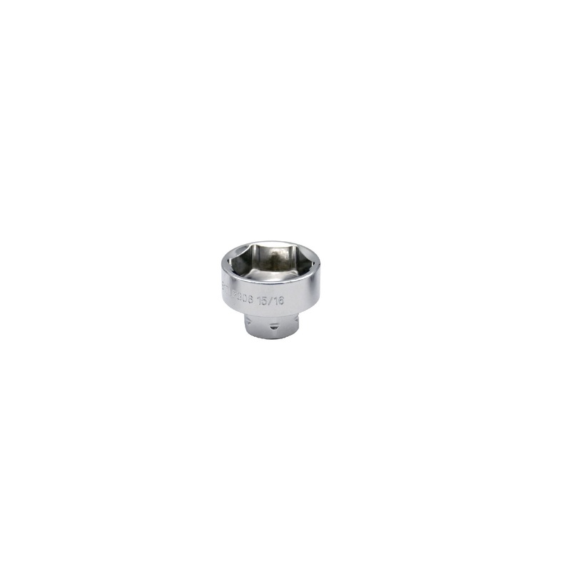 3/8" AND 17MM DUAL DRIVE 15/16" SAE 6 POINT LOW PROFILE SOCKET