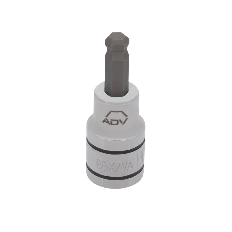 3/8" DRIVE 1/4" HEX BALL BIT SOCKET