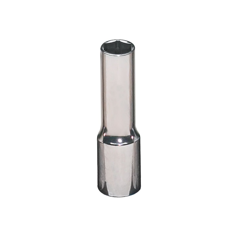 3/8" DRIVE 6MM METRIC 6 POINT DEEP CHROME SOCKET